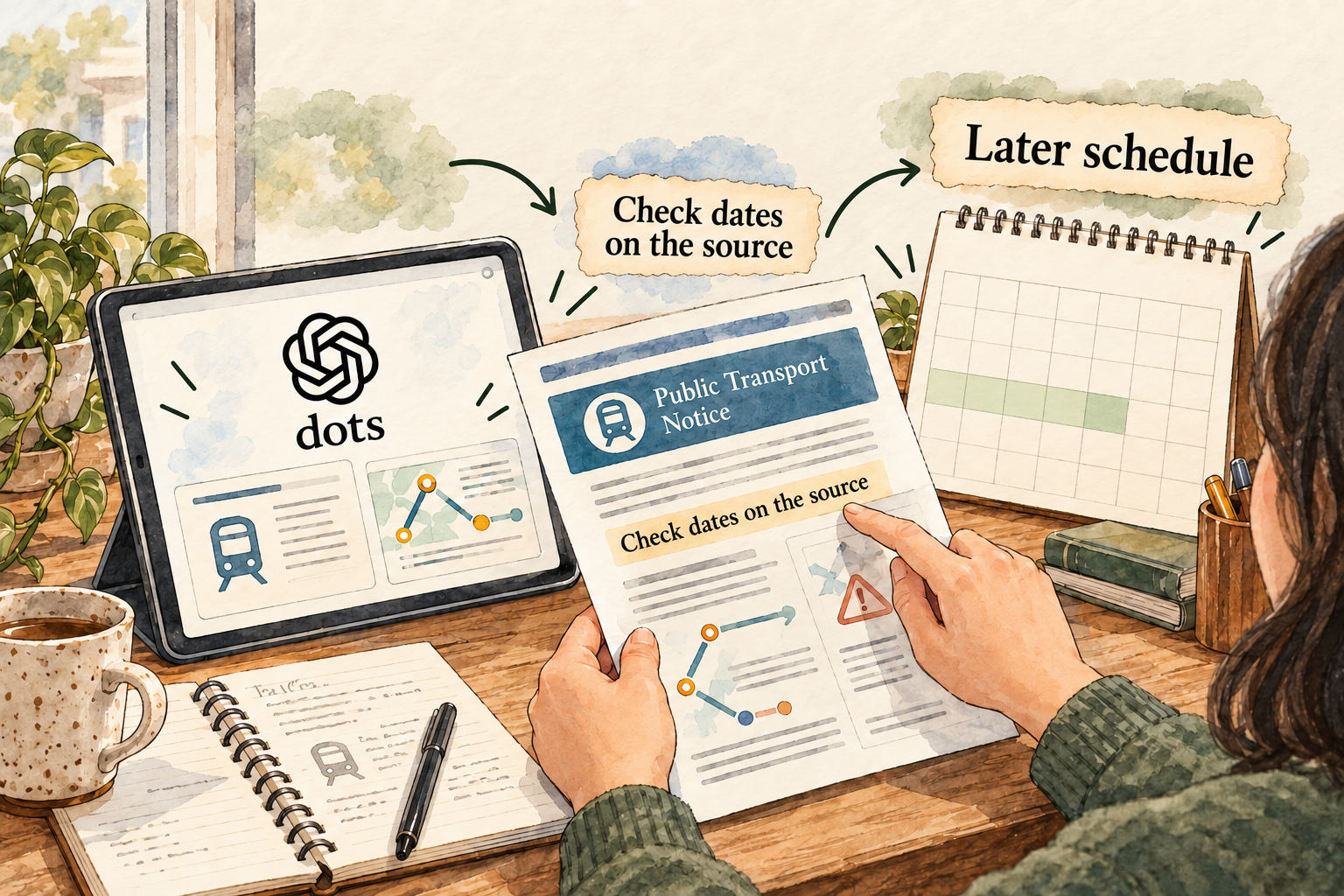 Choose one public topic and ask for a short summary with links. Check those links and correct the draft. Only then consider a recurring schedule.